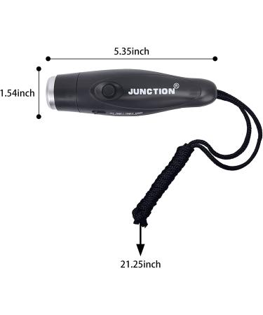 Xflyee Electronic Whistles Loudest Electric Whistles 3 Tones High Volume Whistle Hand Held for Coaches Referees Training Whistle Bulk Outdoor Hiking Emergency Rescue Whistle Gifts black - Buy Online on SooperMarket.com