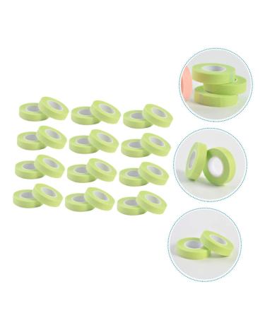 Angoily 24 Rolls Eyelash Tape - Colored Adhesive Fabric for Eyelash Extensions & Hair Care | Non-Woven Cosmetic Tape 900x1.1cm Green - International Shipping Available - Buy Online on SooperMarket.com