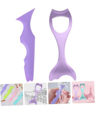 NOLITOY 2pcs Eyeshadow Heated Lash Curler Eyeliner Applicator Tool Silicone Eyeliner Aid Tools Auxiliary Usb - Buy Online on SooperMarket.com