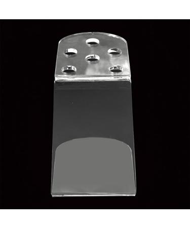 Scissors Holder for Hair Stylist | Acrylic Salon Scissors Holder - Groomer Scissor Stand Hairdresser Organizer- Clear 6 Holes Stylist Tool Rack for Barber Shop Home - Buy Online on SooperMarket.com