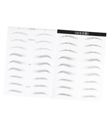 CANIGHT 2 Pairs Makeup Tools Eye Brow Pencils Dark Brown Women Eyeshadow 21x15cm Black 003