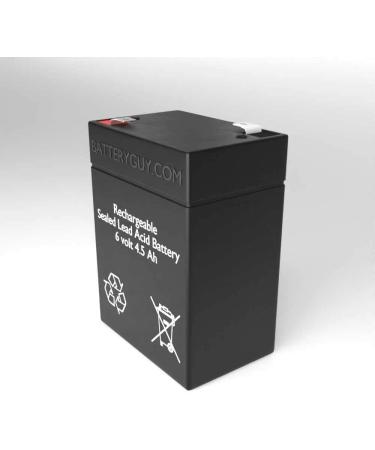 Nellcor N-600x Oximax Pulse Oximeter Replacement 6V 4.5Ah SLA Battery | BatteryGuy Equivalent (Rechargeable - Buy Online on SooperMarket.com