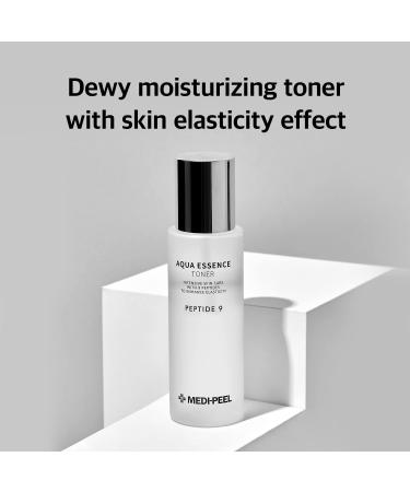 MEDI-PEEL Aqua Essence Peptide 9 Toner 8.45 fl oz | Anti-Aging Collagen Firming Toner - Korean Skincare for All Skin Types - Buy Online on SooperMarket.com