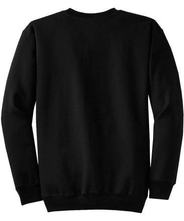 Joe's USA Men's Soft & Cozy Crewneck Sweatshirt | 33 Colors | Sizes S-5XL X-Large Tall - Black - Buy Online on SooperMarket.com