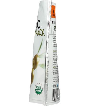 Gaea Organic Snack Pack Pitted Green Olives with Sea Salt and Lemon Juice - 2.3 oz (Pack of 8) â¦ - Buy Online on SooperMarket.com