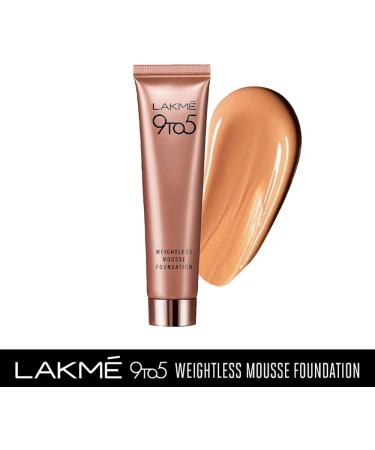 Lakme 9 to 5 Weightless Mousse Foundation Beige Caramel by Lakme - Buy Online on SooperMarket.com