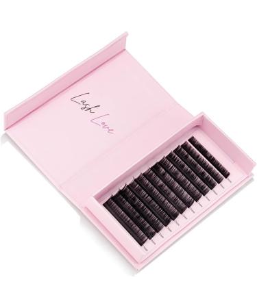 Silk Volume Eyelash Extensions | Lightweight Individual Lashes | Eyeluvlashes C Curl 0.03 Mix 8-15mm - Buy Online on SooperMarket.com