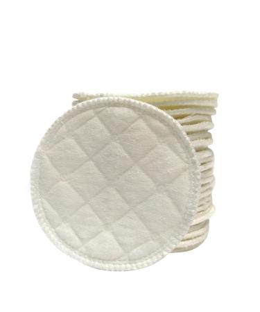Toyvian -Friendly Pads 12pcs Pads Washable Breast Pads Breastfeeding Bra Pads Breastfeeding Pads Reusable Breast Pads Chest pad White Baby Products Pregnant Woman White Medium