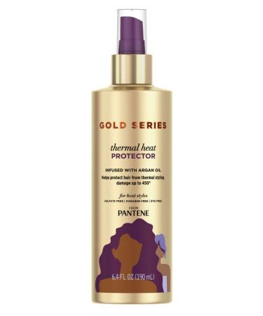Pantene Gold Series Thermal Heat Protector 6.4oz Pump (190ml) - 3 Pack - Buy Online on SooperMarket.com