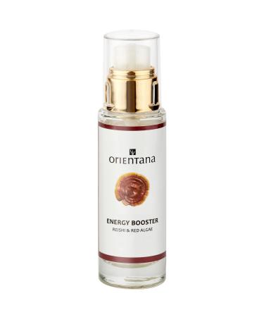Orientana - Natural Face Energy Booster | Reishi & Red Algae | Vegan Glow Day Cream | Anti Aging | Perfect for Tired Skin | Firming & Hydrating | All Skin Types - 30ml