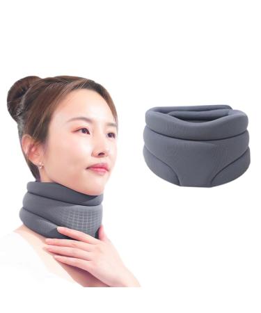 Cervicorrect Neck Brace Cervicorrect Neck Brace by Healthy Lab Co Neck Brace for Sleeping Cervical Neck Brace for Snoring Neck Braces for Neck Pain and Support (Gray)