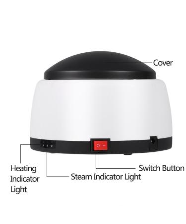 36W Electric Nail Polish Remover Machine for Salon & Home Use - Steam Off Gel & Acrylic Polish Steamer Tool - 6.7 x 6.7 x 5.1 inch - Buy Online on SooperMarket.com
