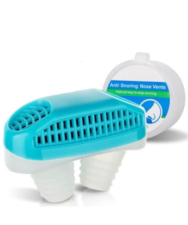 Robesty Anti Snoring Devices Upgrade All in 1 Nose Air Purifier Vents Plugs Clip Snoring Reduce for Women Men Stop Snoring Sleep Aid Nasal Naturally Snore Reducing for Better Sleep
