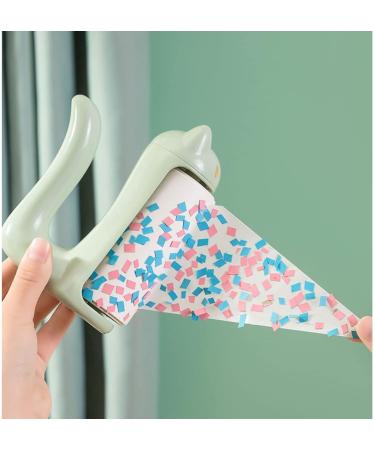 Extra Sticky Cat Shape Lint Roller - 420 Sheets + 7 Refills | Ultimate Pet Hair Remover Tool in White - Buy Online on SooperMarket.com