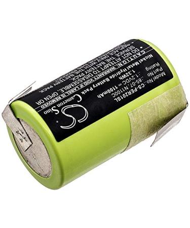 Replacement Battery Compatible with Panasonic ER201 ER398 Part Number: 85-07 N1100C 1100mAh/1.2V