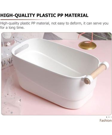 FOMIYES Basin Tub Retro Wash Basin Manicure Bowl Manicure Bowl Soaking Soak Bowl Nail Art Polish Remove Hand Wash Manicure Spa Tool White Portable Wash Basin Nail Art Soaking Bowl Hand Soak Bowl - Buy Online on SooperMarket.com