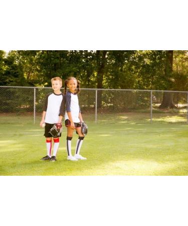 Baseball Youth Over-the-Calf Team Performance Socks (2 Pairs) - Child 13-Youth 4, Black - Buy Online on SooperMarket.com