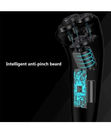 GeRRiT Electric Razor for Men - Rotary Shaver with Pop-up Trimmer Rechargeable & Cordless Ideal for Travel - Buy Online on SooperMarket.com