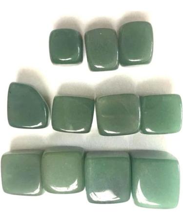 GGZWQPSZZ Natural Crystal Rough Natural Green Tangling Jade Tumbled Stones Crystals SpecimenRaw GemstonesStone 100g - Buy Online on SooperMarket.com