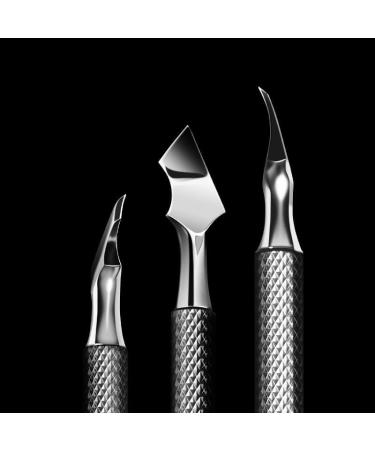 Stainless Steel Nail & Cuticle Care: Precision Toolsfor At-Home Manicures & Pedicures-Expert Silver - Buy Online on SooperMarket.com