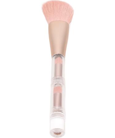 4 in 1 Makeup Brush Transparent Handle Portable Soft Hair Professional Eyeshadow Blush Uniform Coloring for Daily Use for Dating Party - Buy Online on SooperMarket.com