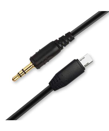 Pixel Shutter Connecting Cable Cord 3.5mm-S2 Camera Connecting Plug Compatible for Sony Cameras (Fit for Pixel Shutter Remote Control TW-283 Series)
