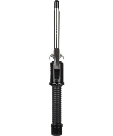 1/2 Inch 40 Heat Settings Auto Shutoff Ceramic Curling Iron - Silver | International Shipping Available - Buy Online on SooperMarket.com