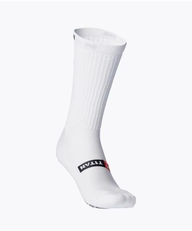T1TAN Grip Socks - Ideal Non-Slip Socks for Men Women & Kids | Size 35-38 | White | Shop Vibrant Colors Now! - Buy Online on SooperMarket.com