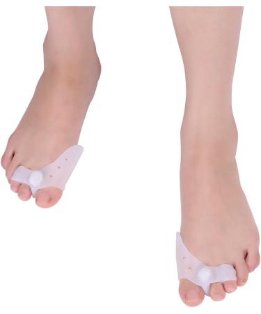 Bunion Protectors - Gel Toe Separators for Hallux Valgus & Hammer Toes | 2 Pairs Non-Slip & Breathable - Buy Online on SooperMarket.com
