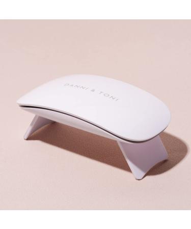 DANNI & TONI UV LED Gel Nail Lamp 6W Mini Nail Dryer for Gel Nail Polish Gel Nail Stickers Professional Nail Curing Lamp Travel Size