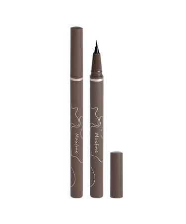 Lash Enhancing Liquid Eyeliner Eye Makeup Eyeliner Master Precise All Day Liquid Waterproof Long Lasting Smudge-proof Liquid Eye Makeup Seal Stamp Tool for Wing (Burgundy)