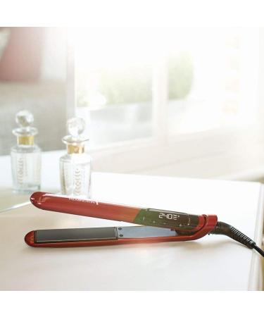 Remington Smooth Iron Silk S9600 Hair Straightener - Double-Layer Ceramic Coating LCD Display Fast Heating 150-240C for Silky Glossy Hair - Buy Online on SooperMarket.com
