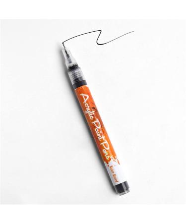 Yueci Nail Brush Manicure Colored Pencil - Fast Drying Acrylic Paint Graffiti Pen for DIY Nail Beauty - 1mm Tool for Acrylic Natural & Gel Nails - One Size Black - Buy Online on SooperMarket.com