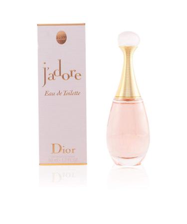 Christian Dior J'adore Eau de Toilette Spray for Women 1.7 Ounce Floral 1.7 Fl Oz (Pack of 1) - Buy Online on SooperMarket.com