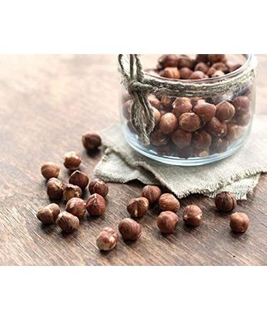 Turkish Hazelnuts 4 lb Non-GMO Filberts | Unsalted & Kosher Whole Nuts | Vegan Snack & Baking Ingredient with Rich Vitamin E - Bulk Pack - Buy Online on SooperMarket.com