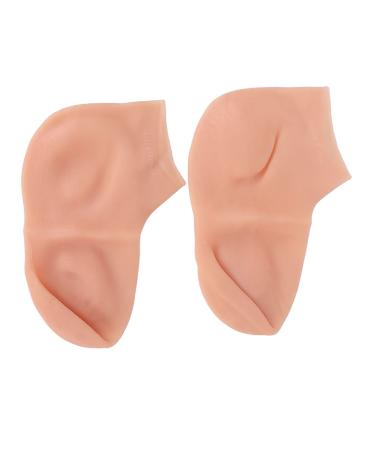 Verdant Touch Gel Socks Moisturizing Gel Socks High Elastic Nourishing Fine Wrinkles Reduction Foot Care Socks Size L (39-40)