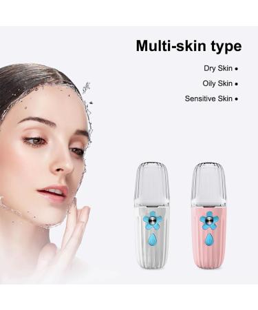 kawehiop Facial Mist Sprayer Skin Care Personal Face Nebulizer Portable Household Cool Spray Atomizer Handheld Mister Humidifier - Buy Online on SooperMarket.com