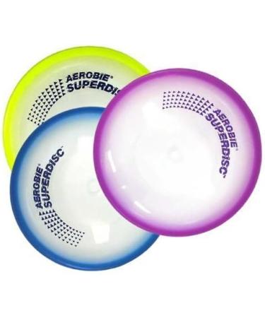 Aerobie Superdisc 10 Diameter - Pack of 3 Assorted Colors - Made in USA - Buy Online on SooperMarket.com