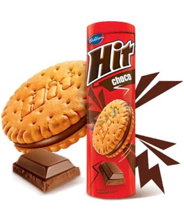 Hit Coconut Vanilla Strawberry Cocoa & Hazelnut Cream Filled Biscuit 220g | Pick your Favourite Flavour & Number of Pack - Buy Online on SooperMarket.com