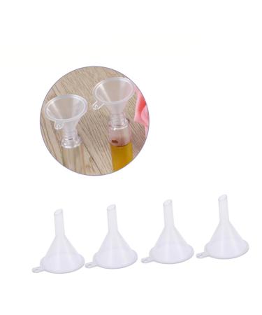 Healvian 5pcs Empty Tube Funnel Empty Mascara Bottle Empty Eyelashes Bottle Storing Eyelash Cream Black