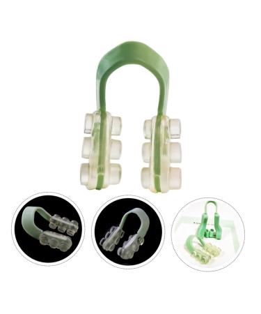 Healvian 2 Sets Nose Clip Set Household Tool Set Slimming Body Suit Facial Set Face Beauty Tool Sleeping Aid Clip Anti Snoring Clip U-Type Nose Clips U-Type Nasal Splint Sleeping Nose Clips