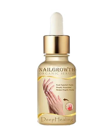 Nailgrowth Deephealing Organic Serum Nailgrowth Nail Serum Nail Growth and Strengthening Serum Nail Serum for Growth and Repair for Damaged Nails (1PCS)