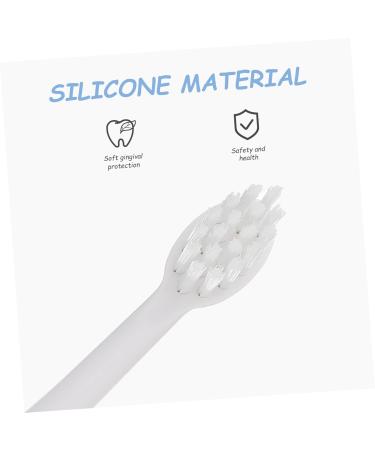 FOYTOKI Children's Toothbrush - Portable Silica Gel Cleaning Brush for Kids - 1 Pack - Blue - Buy Online on SooperMarket.com