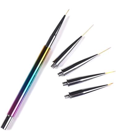 FOYTOKI 1 Set Nail Art Drawing Pen Manicure Pens Nails Brush Pen Nail Salon Supplies Nail Art Supplies Nail Art Liner Pens Salon Nail Art Tools Nail Line Pens Manicure Liner Nail Art Brush - Buy Online on SooperMarket.com