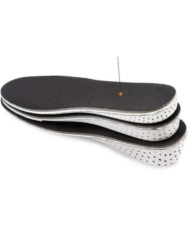Healeved 1 Pair Men's Height Increasing Insoles - Shoe Inserts for Height Increase - Black Size 3 - Buy Online on SooperMarket.com