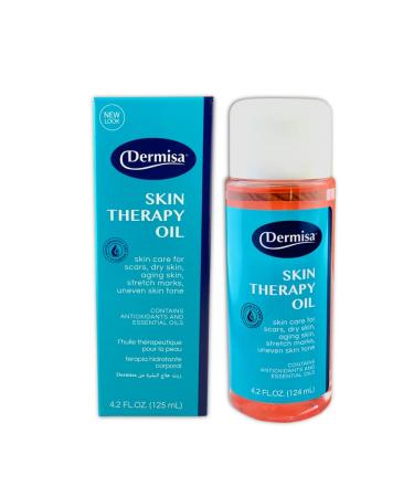 Dermisa Skin Therapy Oil | Multi-Purpose Deep Moisturizing Oil | Contains Vitamin E & A Chamomile Rosemary Calendula Sunflower Lavender Oil | 4.2 OZ | Pack of 1