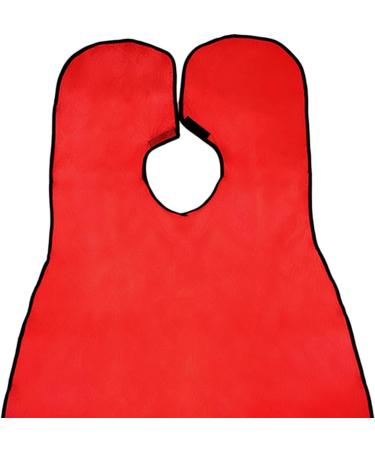 Predolo Beard Shaving Bib - Ultimate Trimming Apron for Beard Care | Red Beard Cape & Catcher for Easy Cleanup - Buy Online on SooperMarket.com