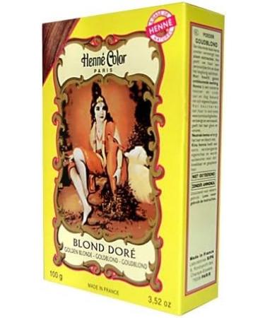 Henna Dye Powder Golden Blonde 100g - Dragonspice Naturwaren | Premium Natural Hair Color for International Shipping - Buy Online on SooperMarket.com