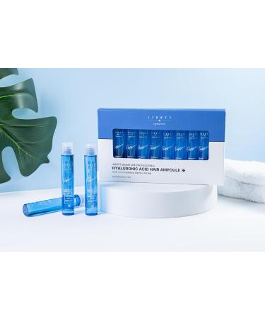 Buy Signature Professional Hyaluronic Hair Ampoule - K-Beauty Hair Treatment (13ml x 10) | Best International Shipping - Buy Online on SooperMarket.com