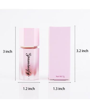 Paminify Soft Cream Liquid Blush - Lightweight Dewy Blush Stick, Peach Pink Shade, Moisturizing & Cruelty-Free - Buy Online on SooperMarket.com